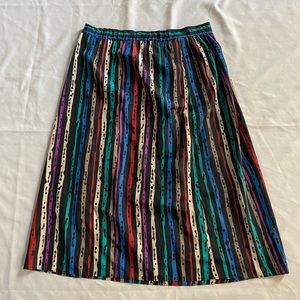 Vintage 1980’s Striped Skirt